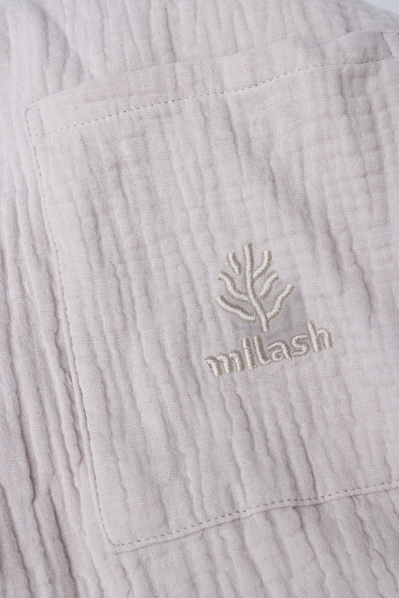 Milash Musselin-Bademantel – SAND