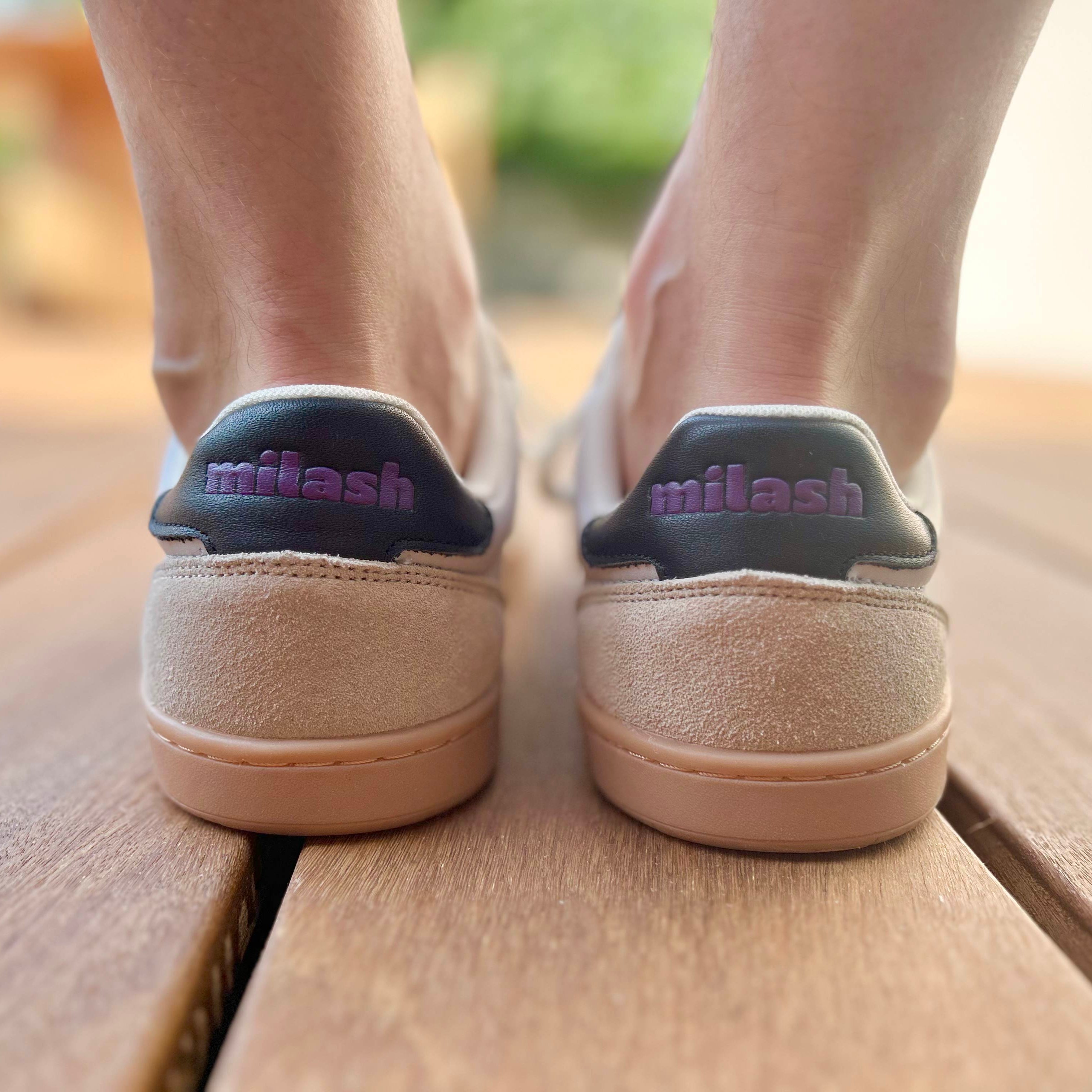 Milash unisex barefoot tenisky - pastelové