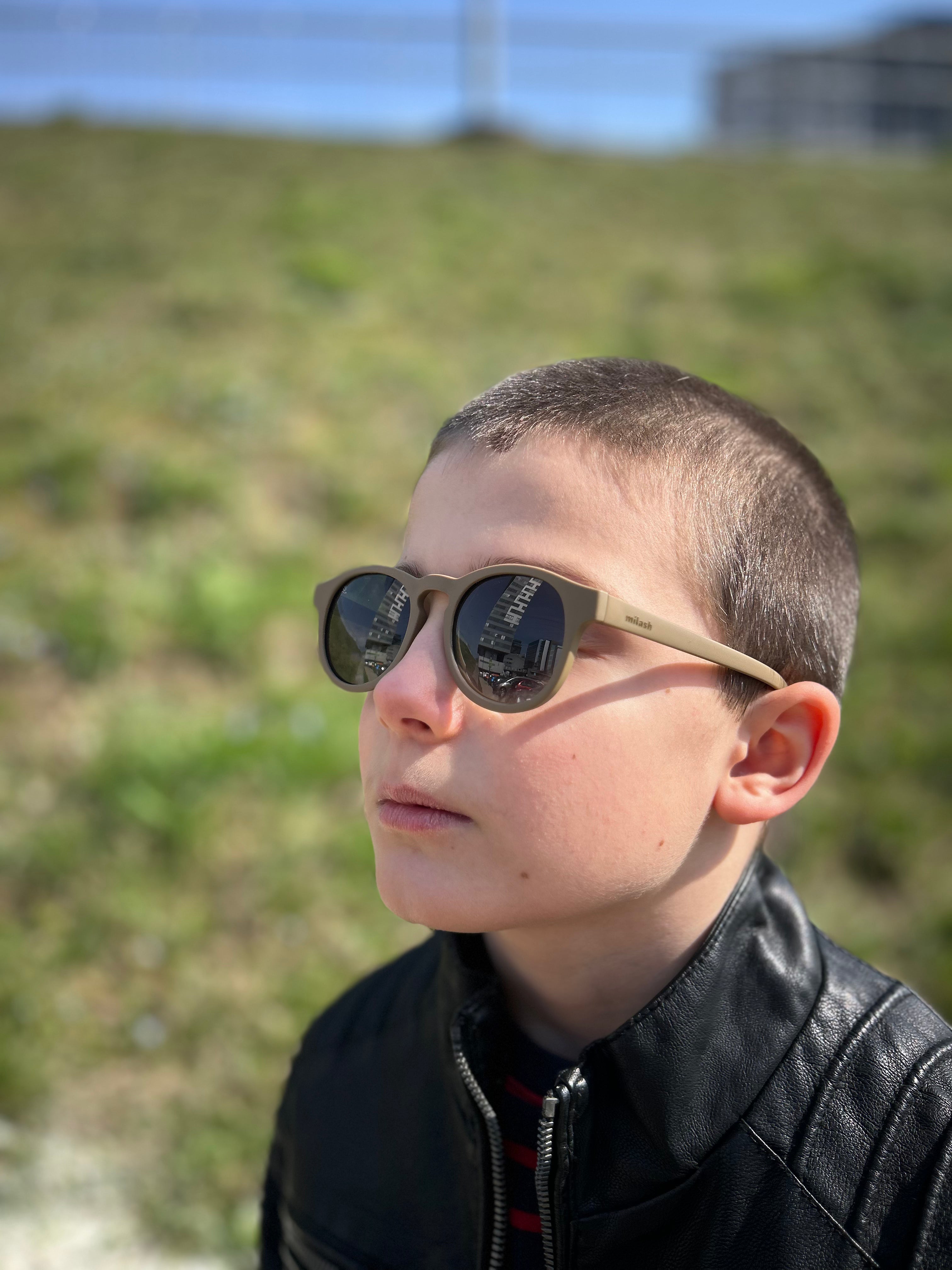 Milash flexible Brille UV 400 - BRAUN