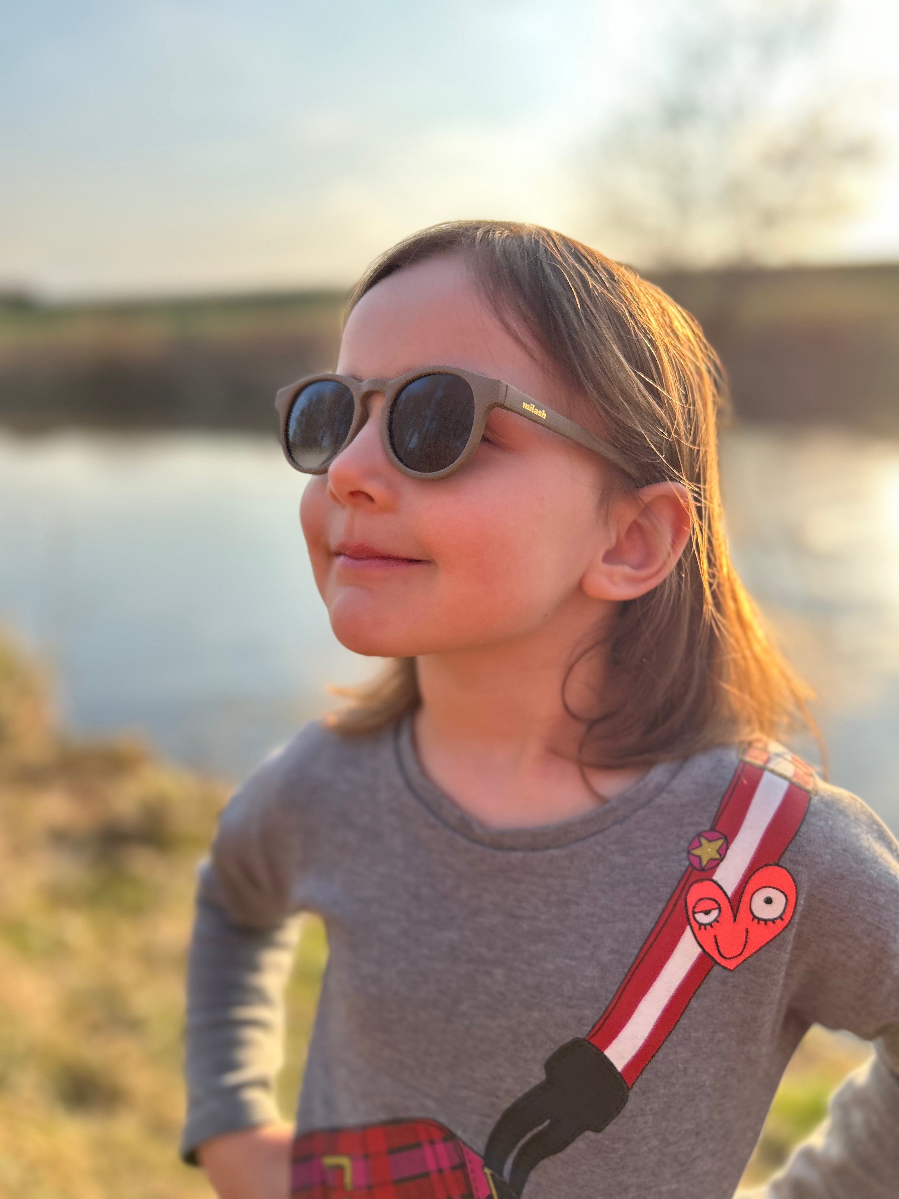 Milash flexible Brille UV 400 - BRAUN