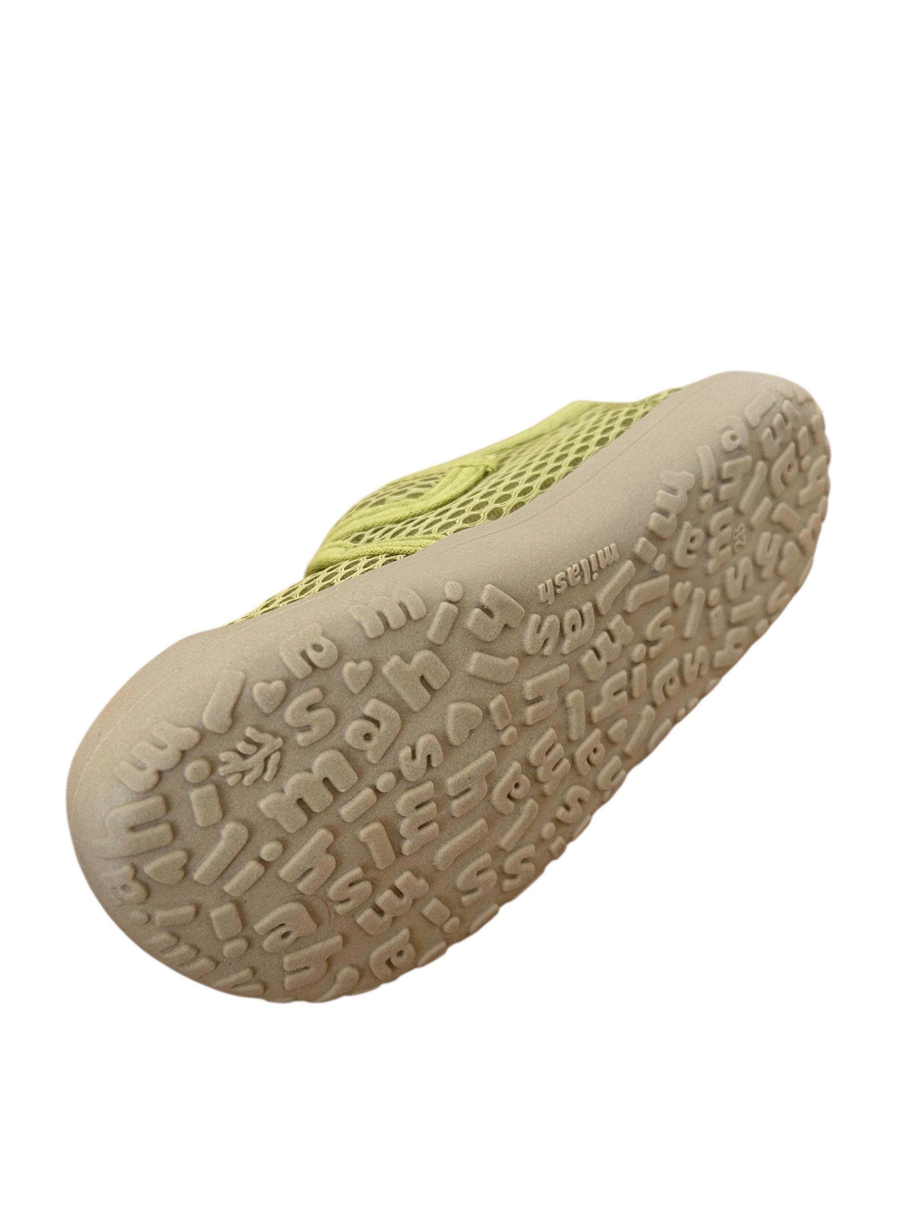 5/2026 - Milash FUN shoes NEW SOLE - PALM GREEN - B2B