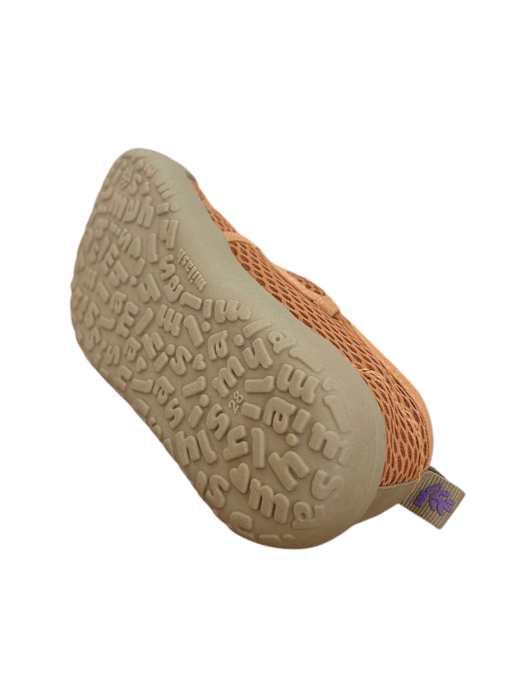 5/2026 - Milash FUN shoes NEW SOLE - CARAMEL ORANGE - B2B