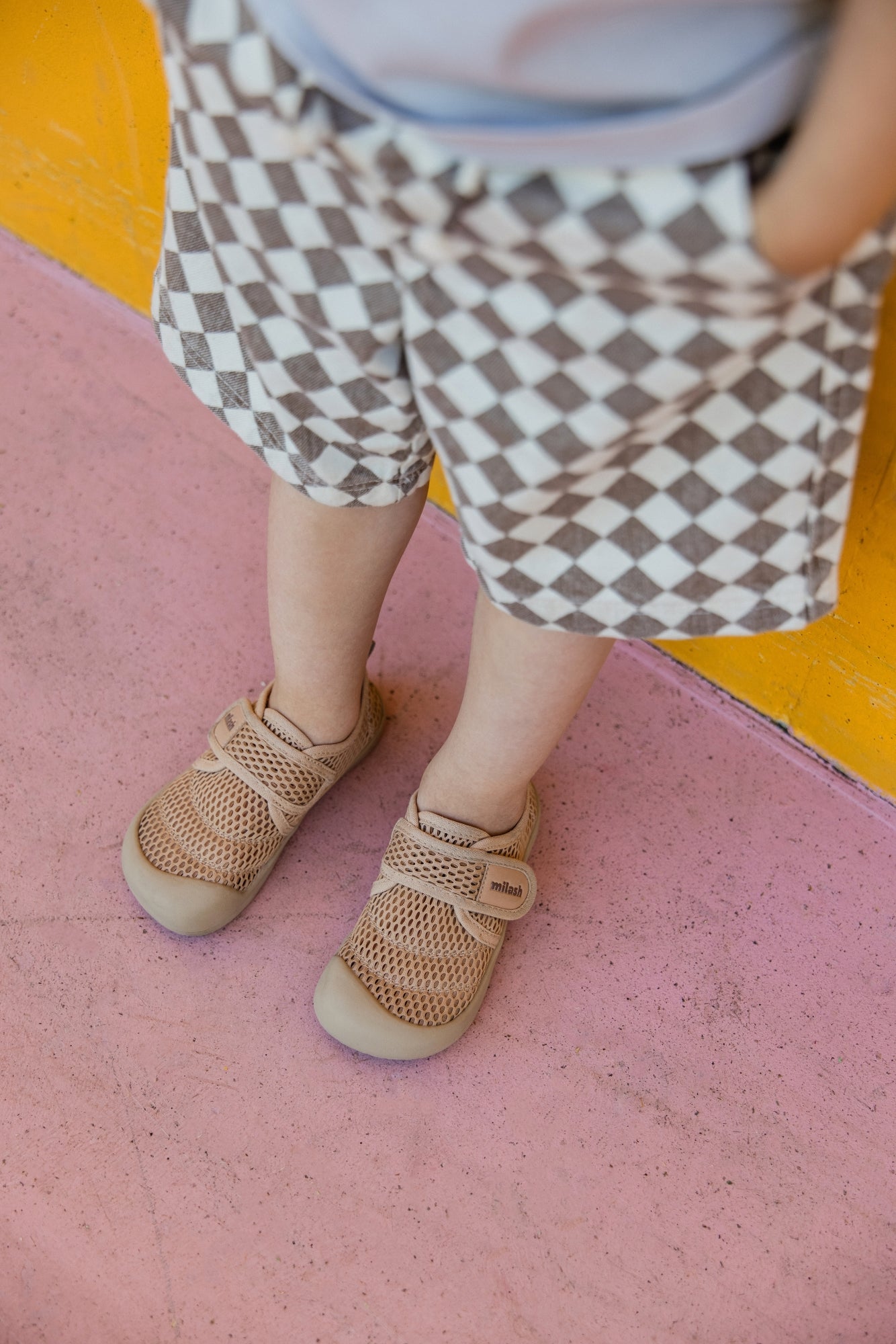 Milash children's sneakers FUN shoes - Sand